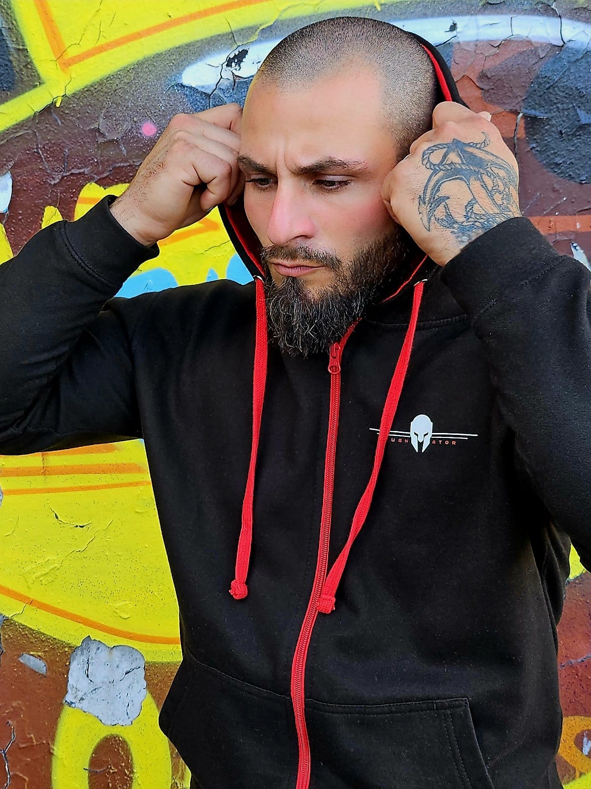PUGNATOR Zoodie – Unisex Hoodie mit Reißverschluss
