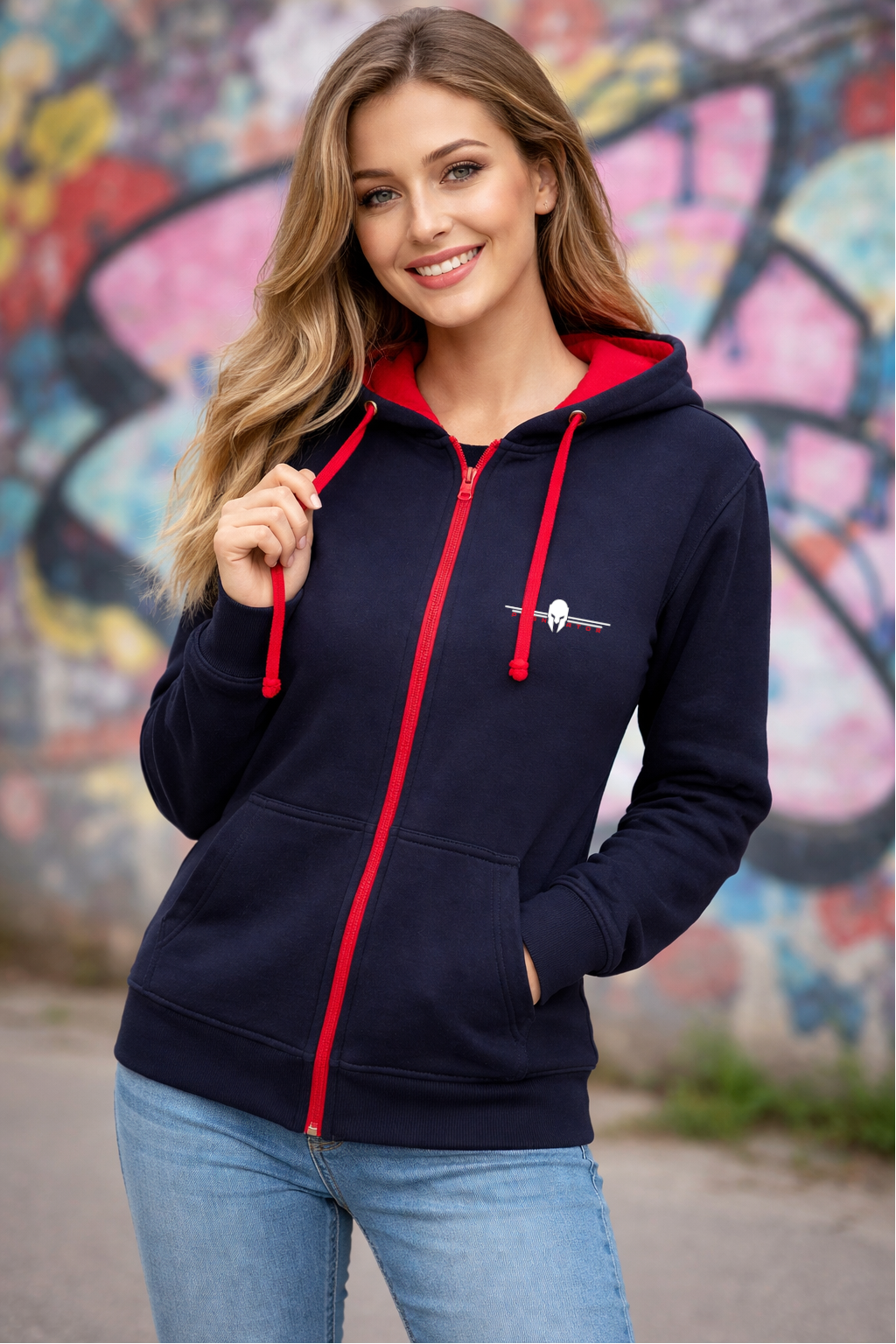 PUGNATOR Zoodie Unisex Hoodie mit Reißverschluss